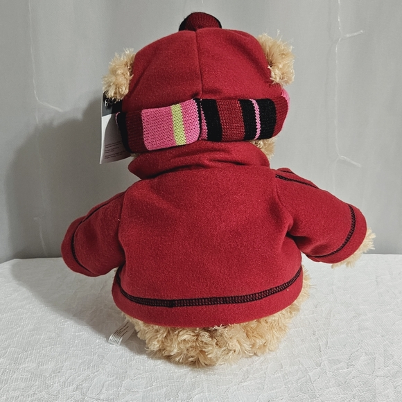 Fashion Bug - Christmas/Winter Fuzzy Bear Plush - Picture 4 of 14